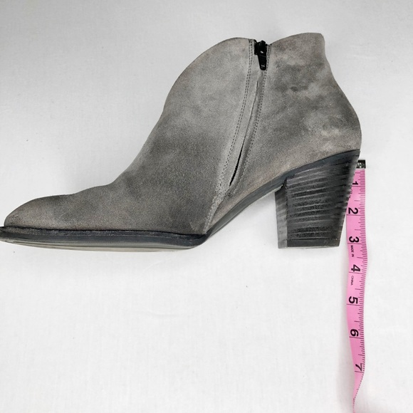 ✨HP✨Paul Green Delgado Gray Scoop Ankle Booties, 8 - Picture 8 of 8